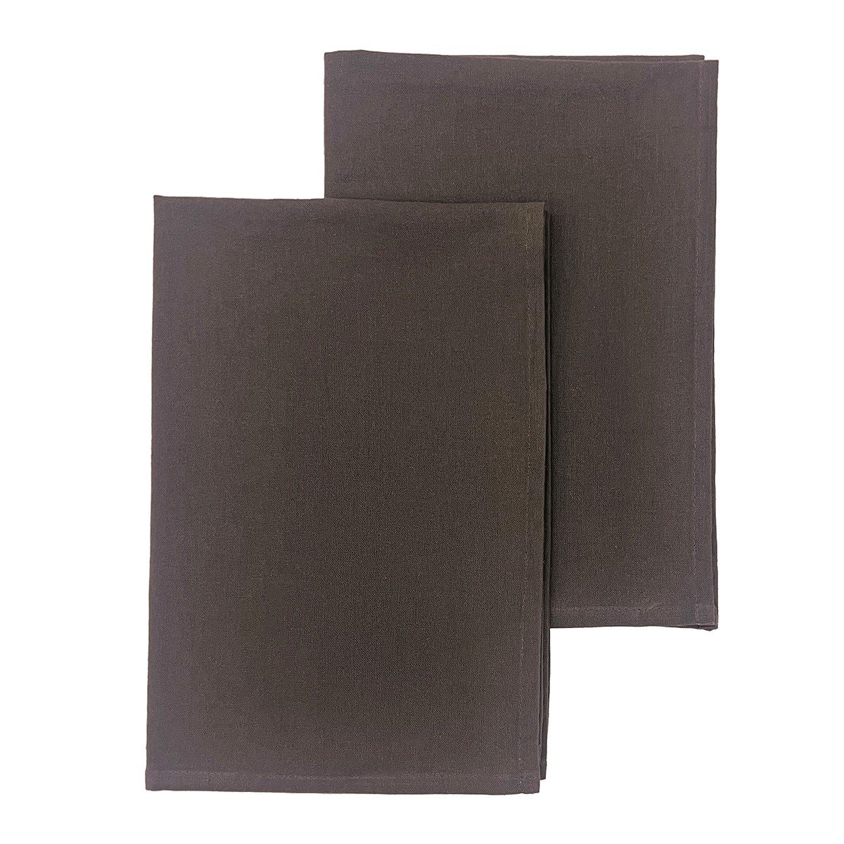 20773 ΠΕΤΣΕΤΕΣ ΚΟΥΖΙΝΑΣ ΣΕΤ 2 ΤΕΜΑΧΙΩΝ ZOE BROWN/GREY (45X65) MELINEN - Image 1