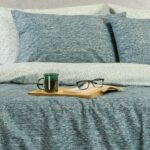 ΠΑΠΛΩΜΑΤΟΘΗΚΗ ΥΠΕΡΔΙΠΛΗ RAFAELO PETROL CASUAL LINE (225X245) MELINEN - Image 2