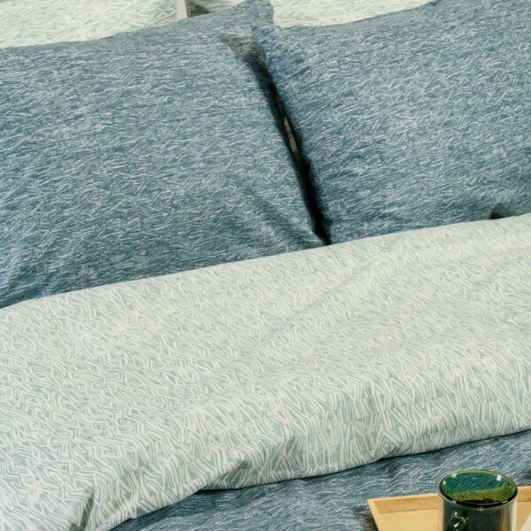 ΣΕΤ ΜΑΞΙΛΑΡΟΘΗΚΕΣ (Π) RAFAELO PETROL CASUAL LINE (50X70) MELINEN