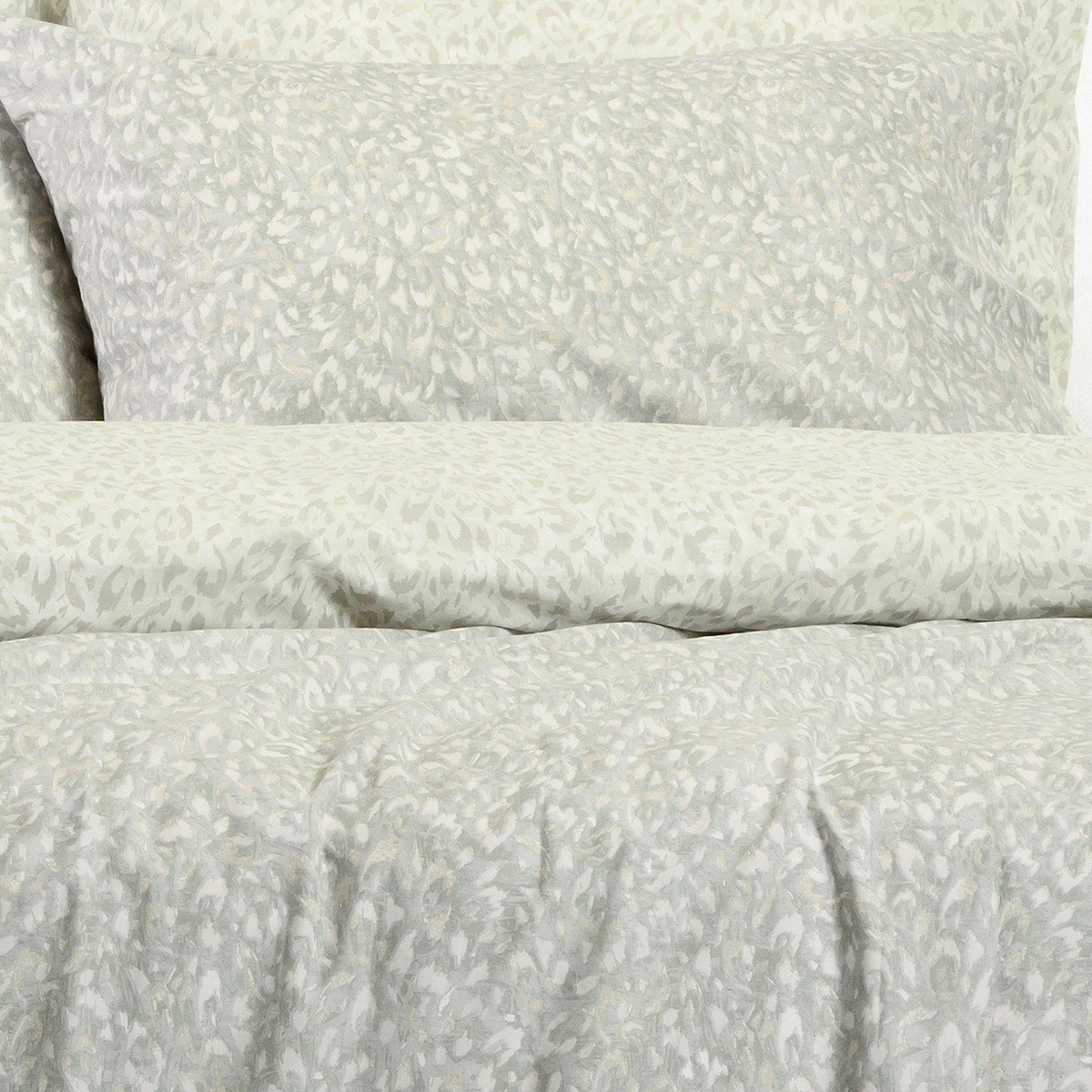 21107 ΣΕΤ ΜΑΞΙΛΑΡΟΘΗΚΕΣ (Π) LEO AQUA/GREY CASUAL LINE (50X70) MELINEN - Image 1