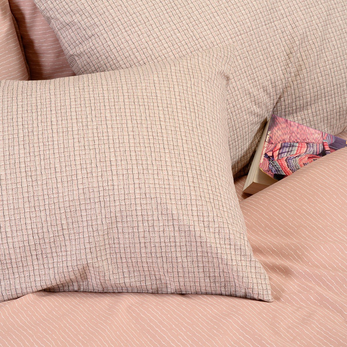 21141 ΣΕΤ ΜΑΞΙΛΑΡΟΘΗΚΕΣ (Π) DAVIDE ROSE CASUAL LINE (50X70) MELINEN - Image 1