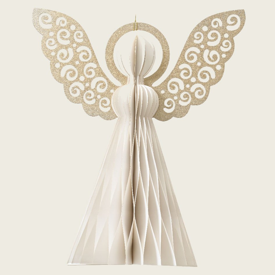 2bbb8302-0270-41bd-a7d4-0b925cd3cd73 Beauty Home ΧΑΡΤΙΝΟΣ ΑΓΓΕΛΟΣ ΜΕ ΜΑΓΝΗΤΗ 33 x 40 cm - Image 1