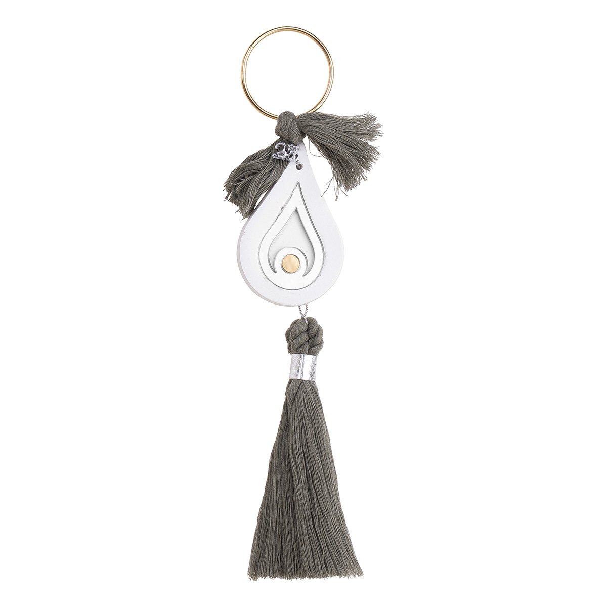 311e1125-baff-4308-a5ad-fb1a84e975f1 Beauty Home ΚΡΕΜΑΣΤΟ ΚΕΡΑΜΙΚΟ ΔΑΚΡΥ ΜΕ PLEXI GLASS MATI ΑΣΗΜΙ ΠΡΑΣΙΝΟ ΕΥΚΑΛΥΠΤΟΥ - Image 1