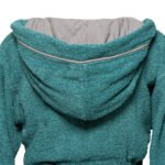 Beauty Home Μπουρνούζι με κουκούλα Art 3427 Πετρόλ Beauty Home - Image 2