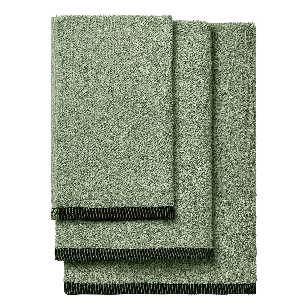 3454 Beauty Home Σετ πετσέτες Art 3454 Σετ 3τμχ Μέντα - Image 1