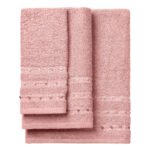 Beauty Home Σετ πετσέτες Art 3462 Σετ 3τμχ Ροζ