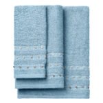 Beauty Home Σετ πετσέτες Art 3464 Σετ 3τμχ Σιέλ