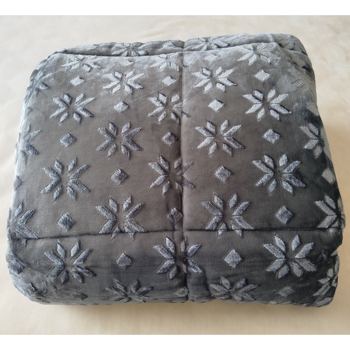 500_DGREY1200-1200x1200 ΚΟΥΒΕΡΤΟΠΑΠΛΩΜΑ ΗΜΙΔΙΠΛΟ 180X240 ADAM HOME (500) DARK GREY - Image 1