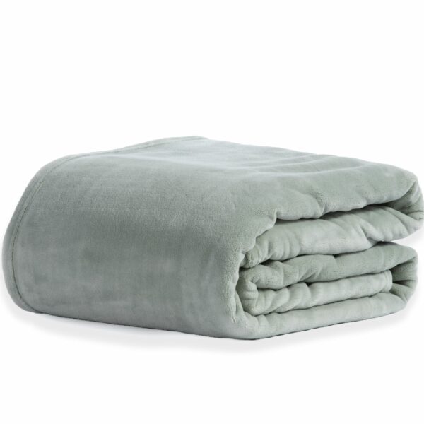 Κουβέρτα Fleece Υπέρδιπλη 220×240 Nef Nef Cosy Sea Green