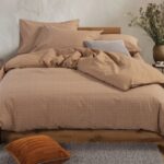 Σετ Σεντόνια Διπλά 200×270 Nef Nef Suspen Caramel