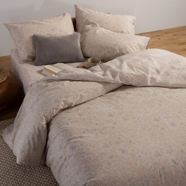 Σετ Σεντόνια Υπέρδιπλα 240×270 Nef Nef Lucil Beige