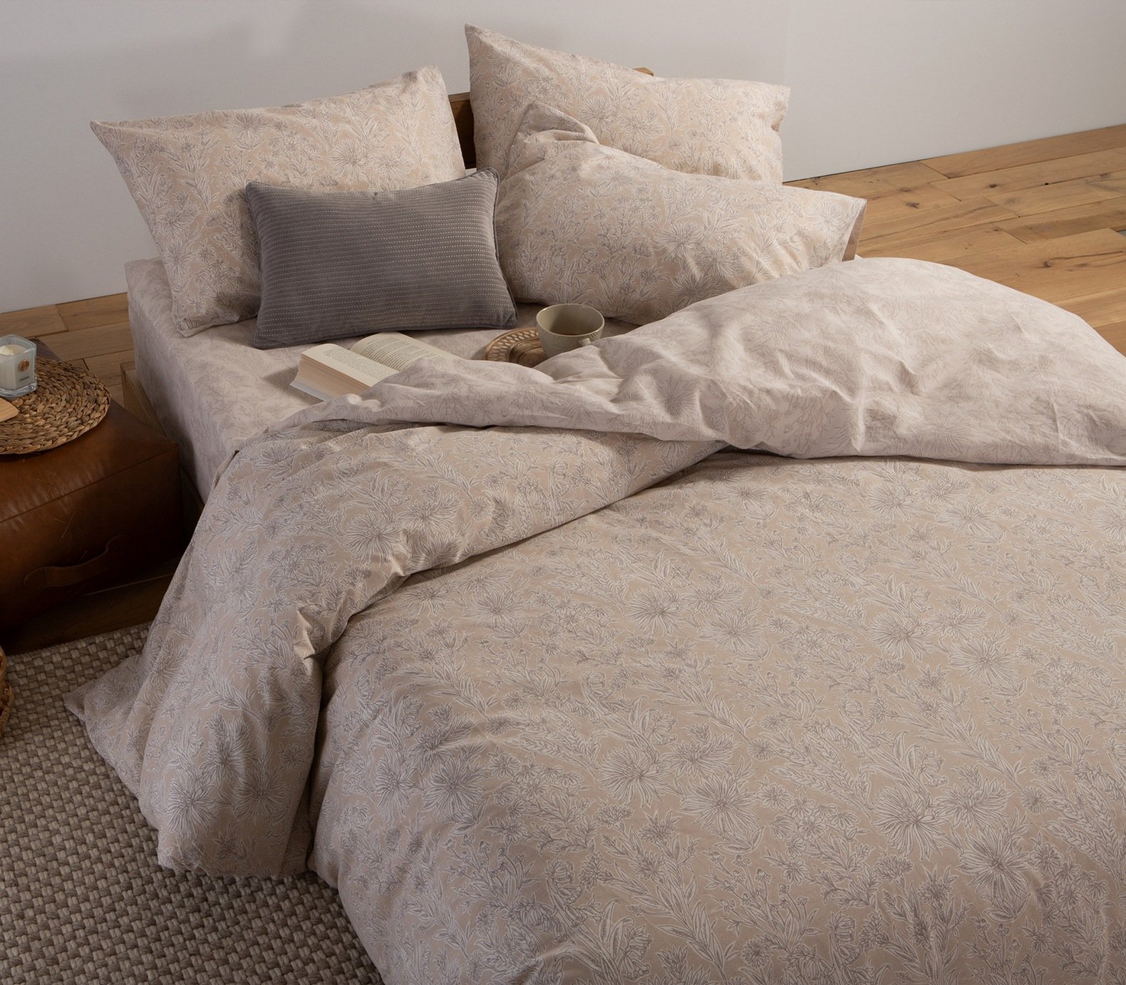 5205495616230 Σετ Σεντόνια Υπέρδιπλα 240×270 Nef Nef Lucil Beige - Image 1