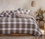 Σετ Σεντόνια Υπέρδιπλα 240×270 Nef Nef Racket Golden Brown