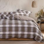 Σετ Σεντόνια Υπέρδιπλα 240×270 Nef Nef Racket Golden Brown