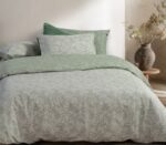 Σετ Σεντόνια King Size Με Λάστιχο 180×200+35 Nef Nef Dazier Green