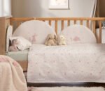 Σετ Σεντόνια Κούνιας 120×170 Nef Nef Country Bunny Ecru-Mint