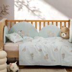 Σετ Σεντόνια Κούνιας 120×170 Nef Nef Life In The City Aqua