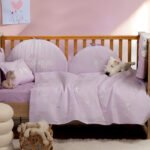Σετ Σεντόνια Κούνιας 120×170 Nef Nef Best Friends Lilac
