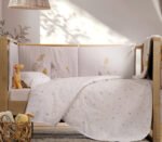 Σετ Σεντόνια Κούνιας 120×170 Nef Nef My Universe Grey