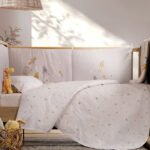 Σετ Σεντόνια Κούνιας 120×170 Nef Nef My Universe Grey