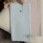 Σετ Σεντόνια Βρεφικά Λίκνου 70×120 Nef Nef Life In The City Aqua