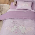 Πάπλωμα Βρεφικό Κούνιας 110x140 Nef Nef Best Friends Lilac