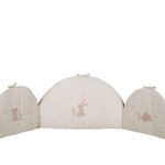 Πάντα Κούνιας 60+67+60×40 Nef Nef Country Bunny Ecru-Mint