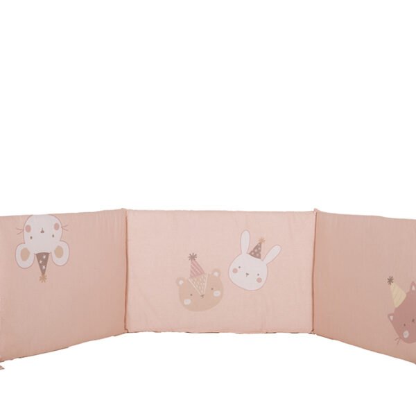 Πάντα Κούνιας 60+67+60×40 Nef Nef Special Party Pink