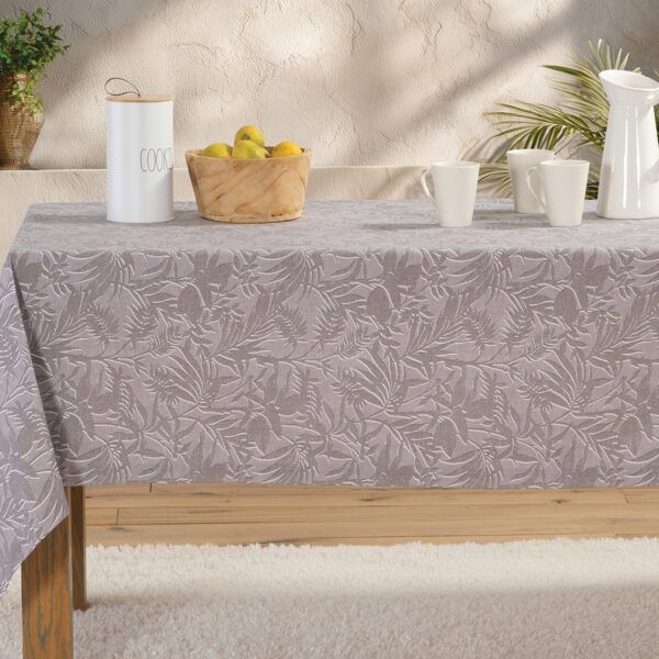 Αλέκιαστο Τραπεζομάντηλο 140×140 Nef Nef Dazier Grey