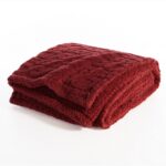 Διακοσμητικό Ριχτάρι/Κουβέρτα Καναπέ 130×180 Nef Nef Germain Bordo