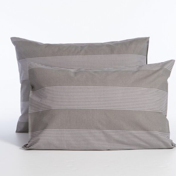 Μαξιλαροθήκη 52×72 Nef Nef Casual Stripe D.Grey