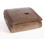 Κουβέρτα Βελουτέ Υπέρδιπλη 230×240 Nef Nef Velosso 24 Mocca