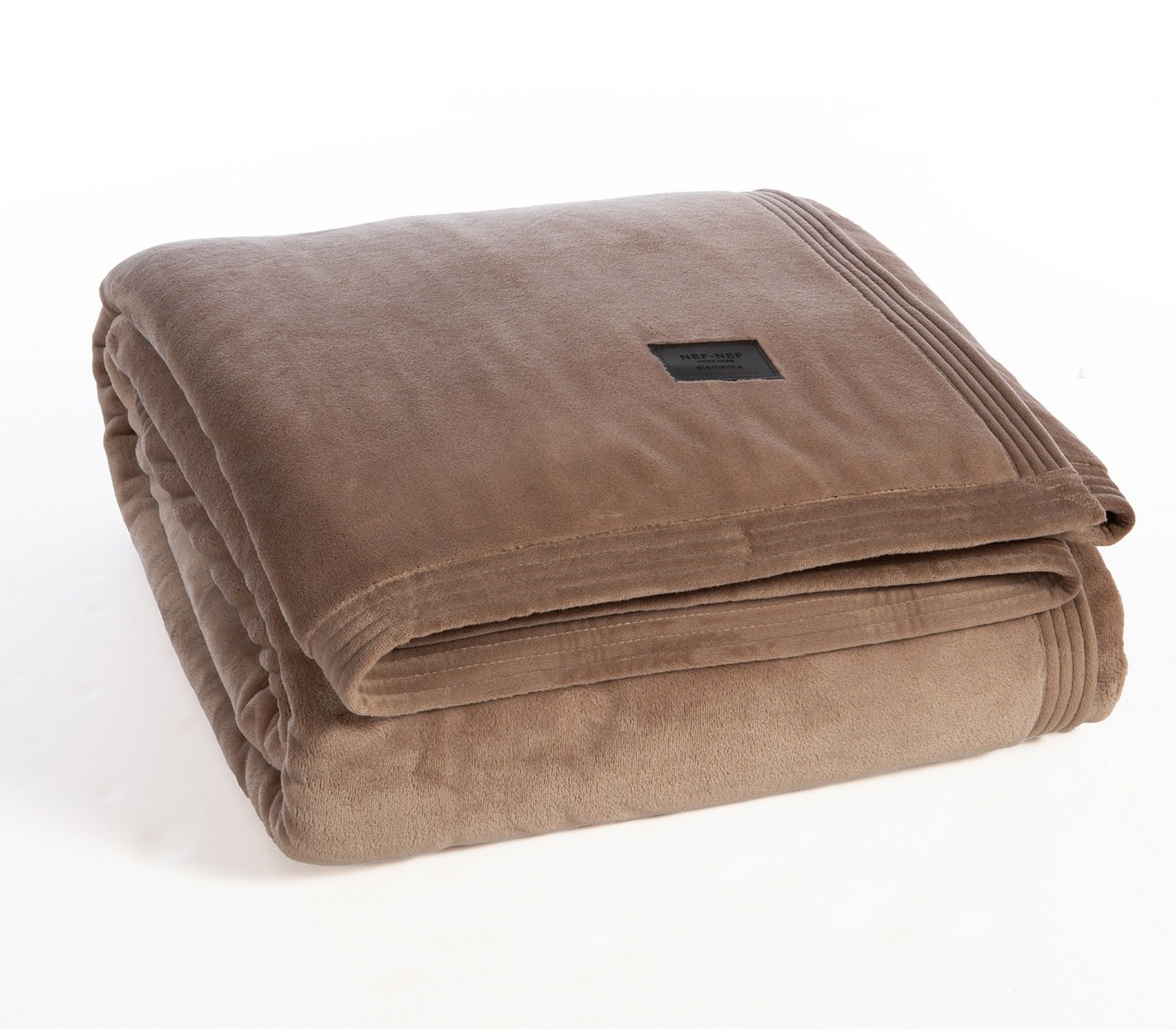 5205495618098 Κουβέρτα Βελουτέ Υπέρδιπλη 230×240 Nef Nef Velosso 24 Mocca - Image 1