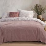 Κουβέρτα Fleece Υπέρδιπλη 220×240 Nef Nef Worth Mauve