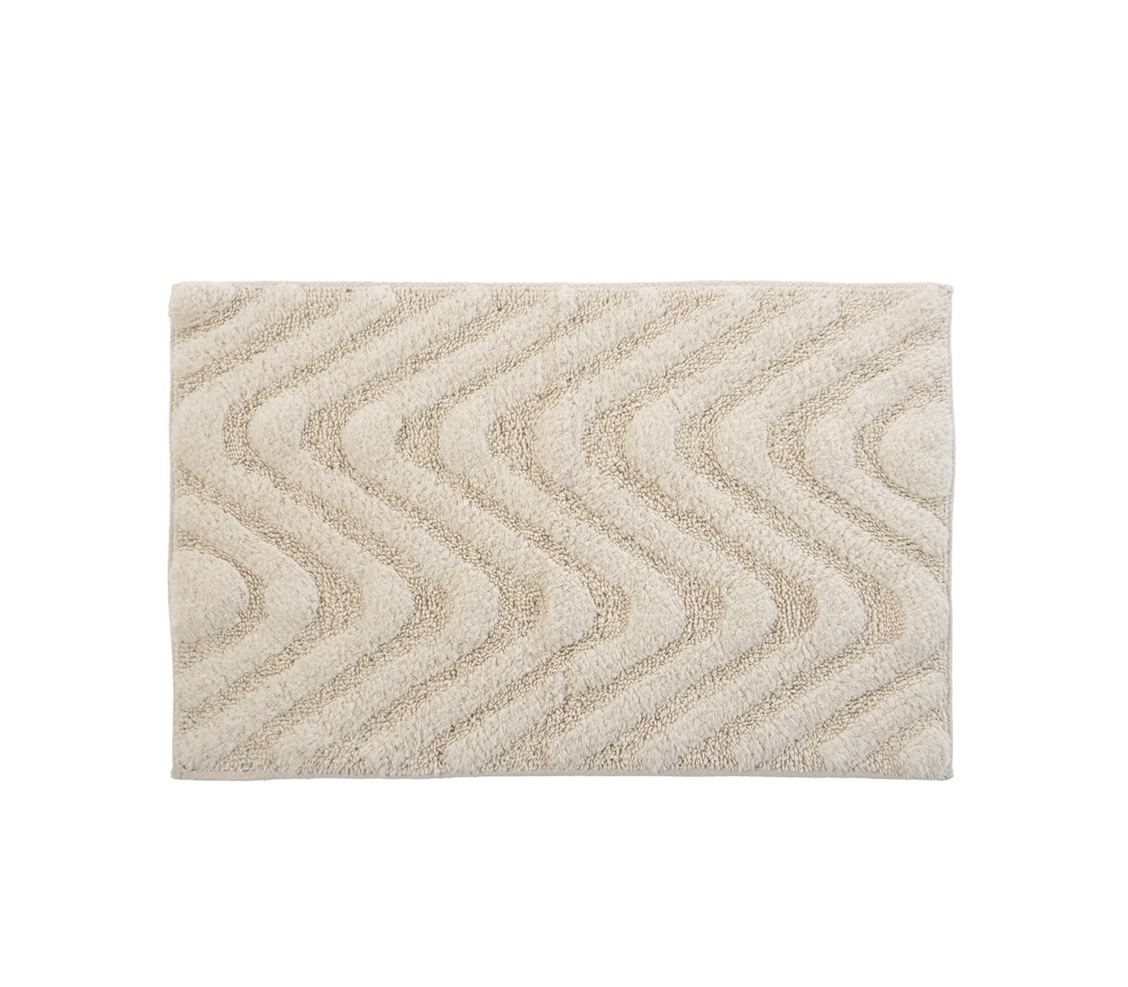 5205495618364 Χαλάκι Μπάνιου 50×80 Nef Nef James Ecru - Image 1