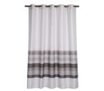 Κουρτίνα Μπάνιου Υφασμάτινη 180×200 Nef Nef Depreo Beige