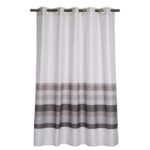 Κουρτίνα Μπάνιου Υφασμάτινη 180×200 Nef Nef Depreo Beige