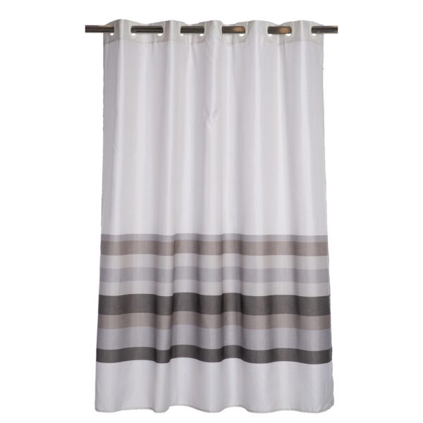 Κουρτίνα Μπάνιου Υφασμάτινη 180×200 Nef Nef Depreo Beige