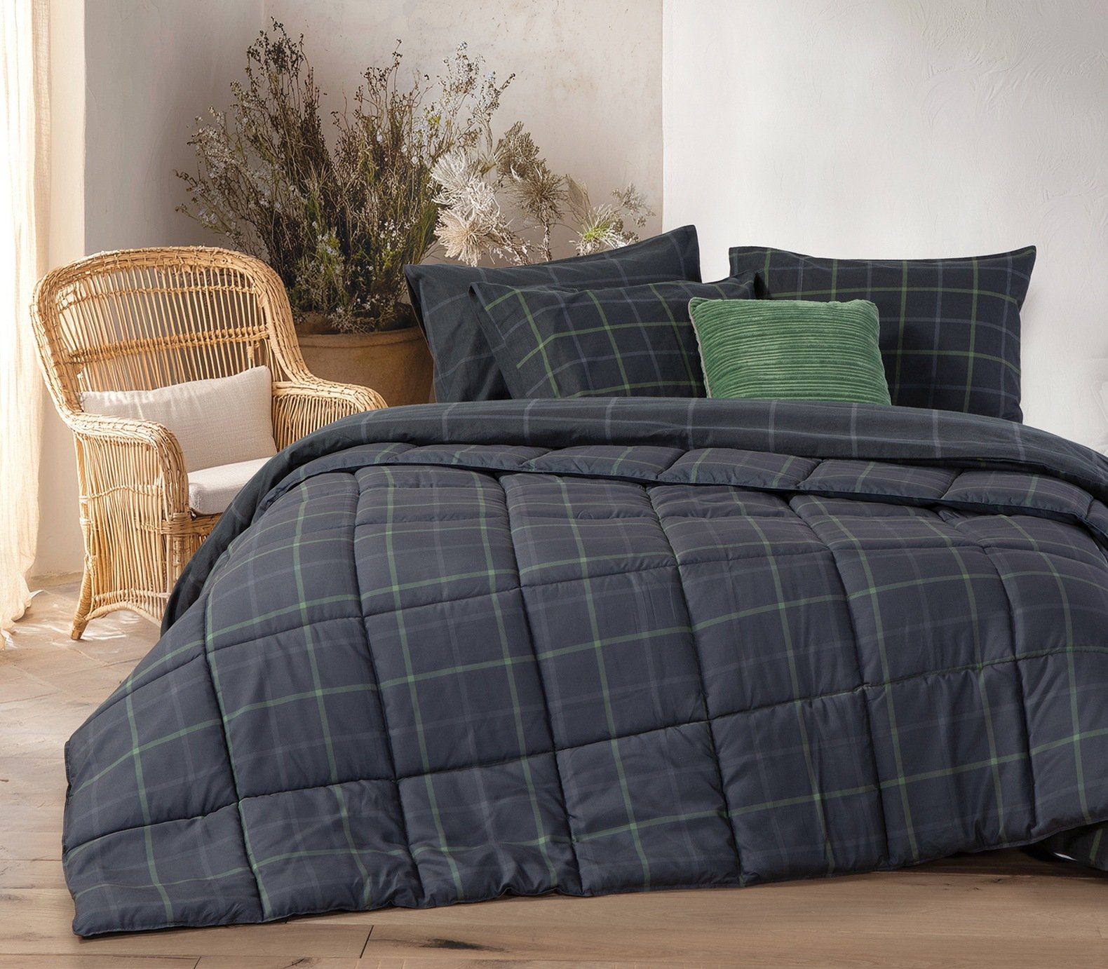 5205495619590 Πάπλωμα Υπέρδιπλο 220×240 Nef Nef Naiberg Denim - Image 1