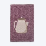 Ποτηρόπανο Βελουτέ 40×60 Nef Nef My Teapot Mauve