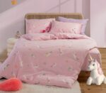 Σετ Παπλωματοθήκη Μονή 160×240 Nef Nef Unicorns Pink