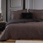Σετ Σεντόνια King Size 270×280 Nef Nef Leonar Anthracite