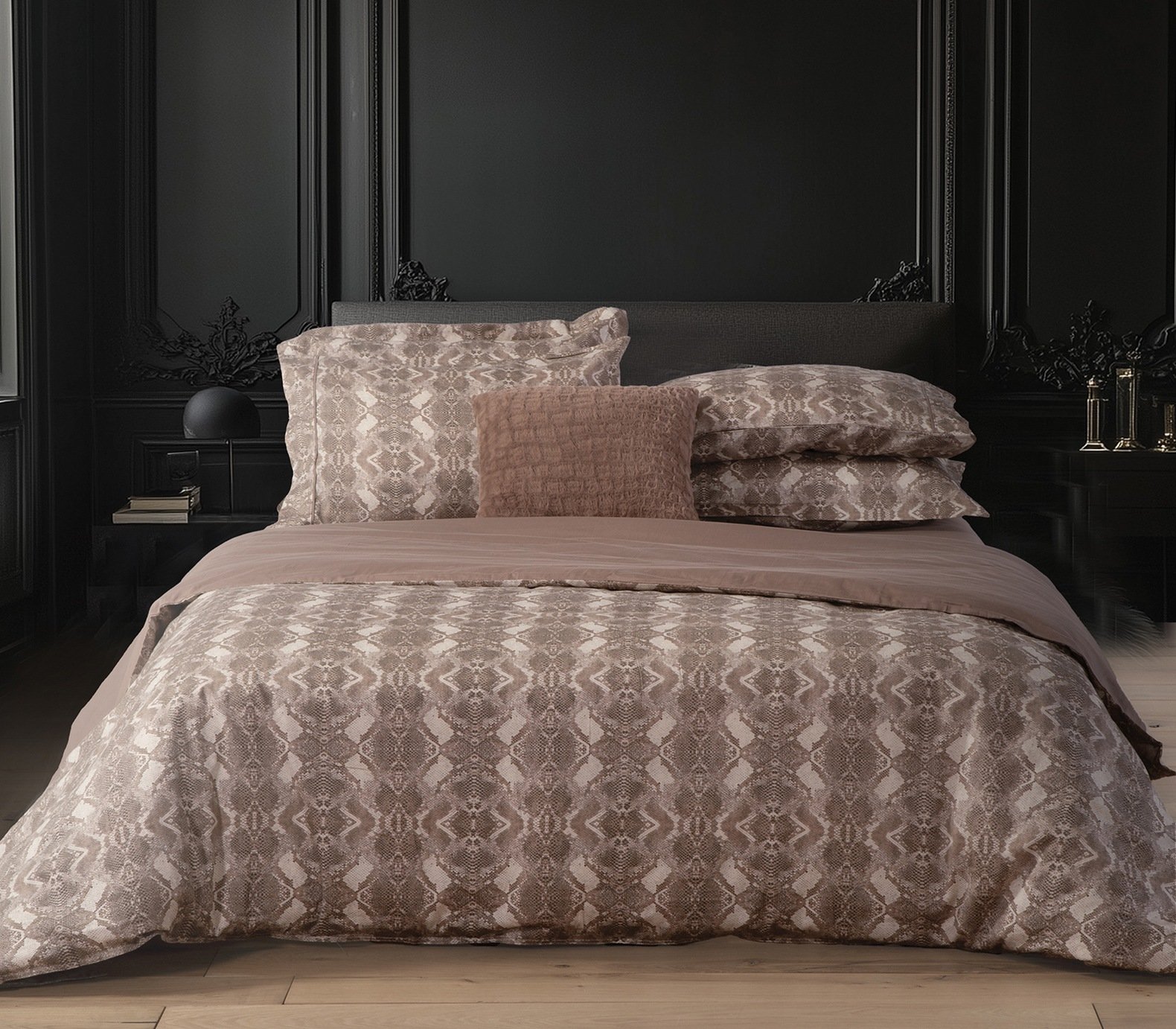 5205495620268 Σετ Σεντόνια King Size 270×280 Nef Nef Viper Beige - Image 1