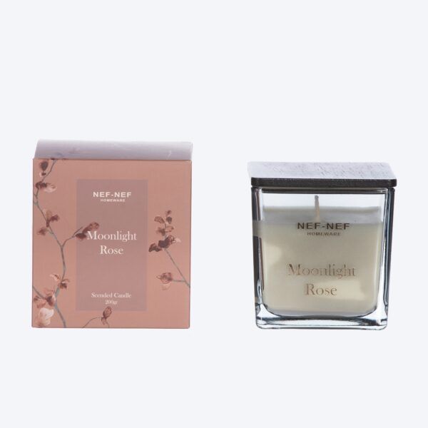 Αρωματικό Κερί 200gr Nef Nef Moonlight Rose Anthracite