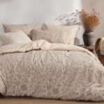 Σετ Σεντόνια Φανελένια King Size Με Λάστιχο 180×200+32 Nef Nef Issual Grey