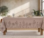 Τραπεζομάντηλο 140×140 Nef Nef Kerkynia Brown