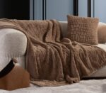 Διακοσμητικό Ριχτάρι/Κουβέρτα Καναπέ 130×180 Nef Nef Mentor Mocca