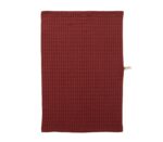 Ποτηρόπανο Πικέ 45×68 Nef Nef Wafflow 24 Bordo