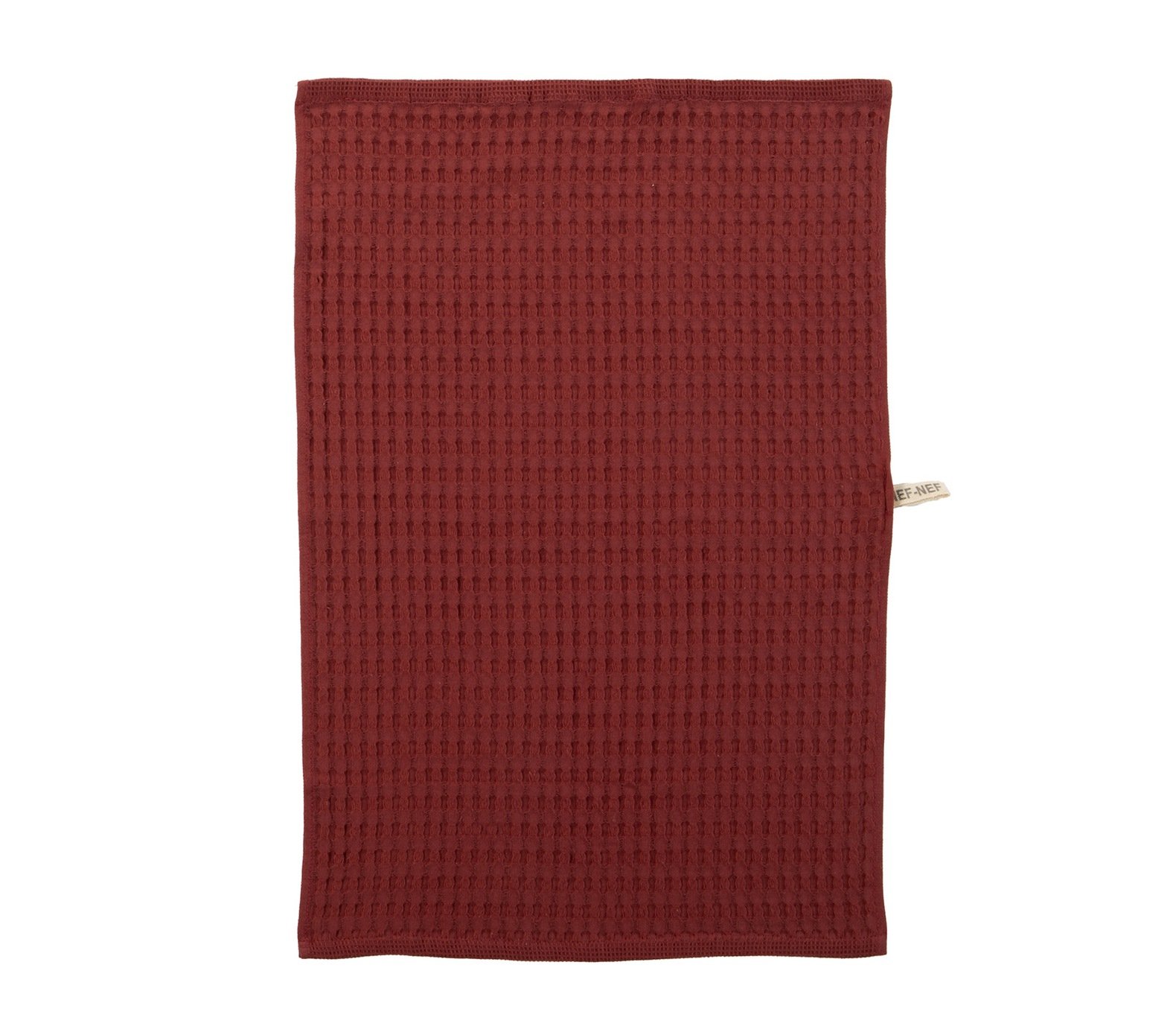 5205495622972 Ποτηρόπανο Πικέ 45×68 Nef Nef Wafflow 24 Bordo - Image 1