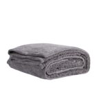 Πάπλωμα Βελουτέ Λεπτό Υπέρδιπλο 230x240 Με Γουνάκι Nef Nef Elements-Brave  Grey